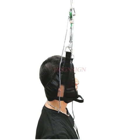 neck stretching devices Head Cover Cervical Stretch Home Tractor Cervix Stretching Device Massage Care Tool Medical Equipment ► Photo 1/6