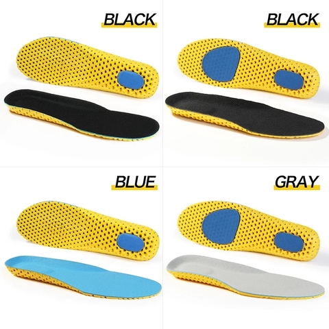 FootMaster Elastic Shock Absorbing Shoe Insoles Breathable Honeycomb Sneaker Inserts Sports Memory Foam Shoe Insole Unisex ► Photo 1/6