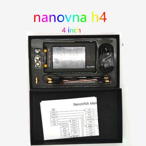 NanoVNA-H4 4 inch Vector Network Analyzer Antenna Analyzer Shortwave MF HF VHF UHF Talent ► Photo 1/1