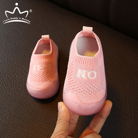 New Baby Shoes Soft Breathable Air Mesh Baby Boy Girl Sneakers Spring Summer Casual Shoes Non-slip Rubber Sole Boys Girls Shoes ► Photo 1/6