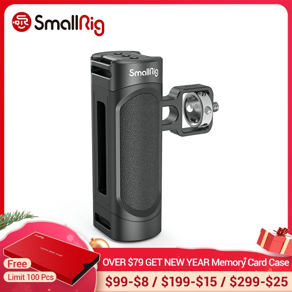 SmallRig Lightweight Side Handle For Smartphone Cage Featuring 1/4