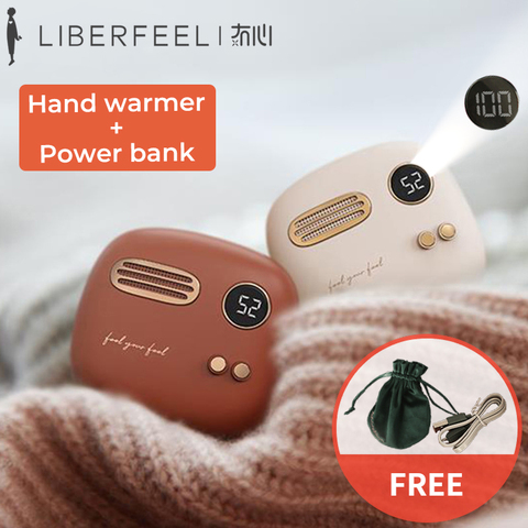 Liberfeel Maoxin hand warmer power bank electronic retro powerbank mini powerbank for xiaomi huawe iPhone rechargeable ► Photo 1/6
