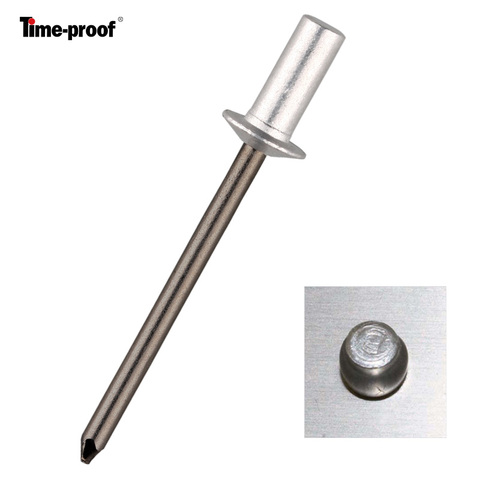 200/300/500pcs closed end blind rivet aluminium steel rivet sealed watertight rivets 3.0 3.2 4.0 4.8 6.4mm waterproof rivets ► Photo 1/6