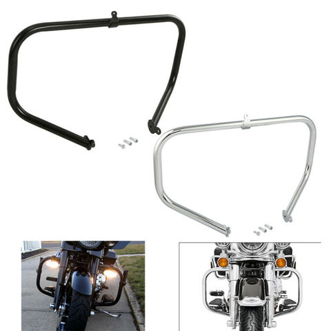 Motorcycle Engine Highway Crash Guard Bar For Harley Touring Road King Street Electra Glide FLHT FLHX FLHR FLTR FLHTCU 2009-2022 ► Photo 1/6