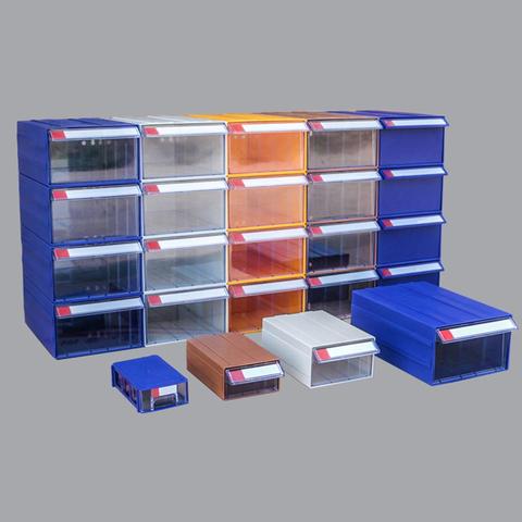 Stackable Plastic Thick Small Parts Cabinet Container Box Drawer Storage Shelf ► Photo 1/6
