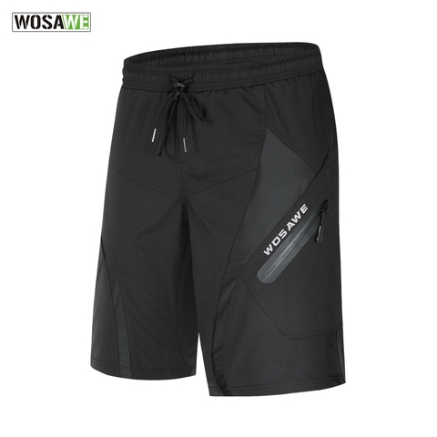 WOSAWE Downhill Cycle Shorts Loose Fit Outdoor Sports MTB Men Mountain Bike Bicycle Shorts Cycling Short Pants ► Photo 1/6