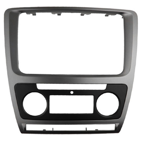 2 Din Radio Fascia For Skoda Octavia Audio Stereo Panel Mounting Installation Dash Kit Trim Frame Adapter ► Photo 1/6