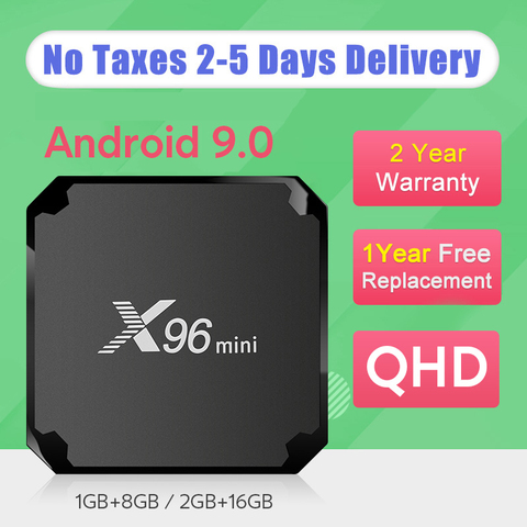 X96 Mini 2gb 16gb Android 9.0 4k Tv Box S905w Quad - Mini Smart Tv Box  Android 9.0 - Aliexpress