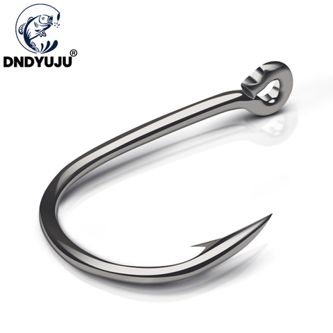 100pcs/Box High Carbon Steel Fishing Hooks Set in Fly Fishhooks Jig Barbed With Hole For Fishing Accessories Pesca ► Photo 1/6