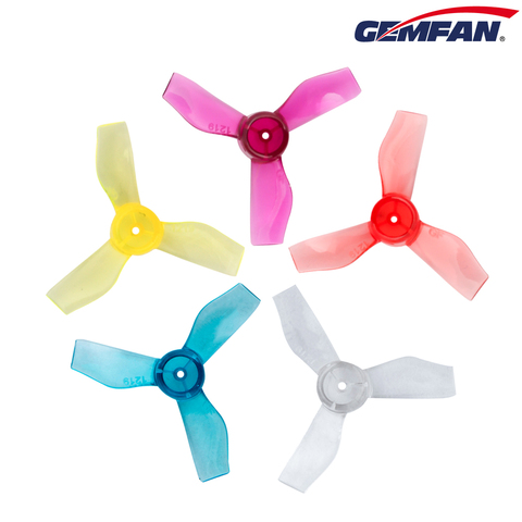 Gemfan 31mm 1219 1.2X1.9X3 3-blade PC Propeller 1mm for RC FPV Racing Freestyle Tinywhoop Mobula6 Drones 0703 0804 1103 ► Photo 1/4