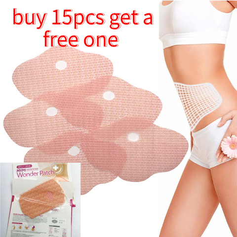 15PCS  Wonder Patch Quick Slimming Patch Belly Slim Patch Abdomen Slimming Fat Burning Navel Stick Weight Loss Slimer Tool ► Photo 1/6