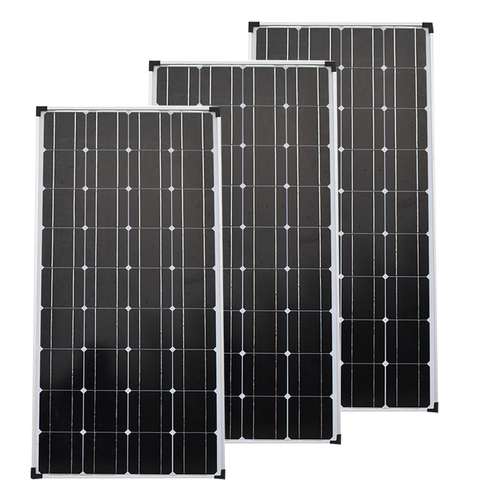 Glass Solar Panel 300W 400W Aluminum Frame 30MM Thickness 1165mm*550mm Solar Panel 12V 100W Battery Charge For Boat /Car/Home ► Photo 1/6
