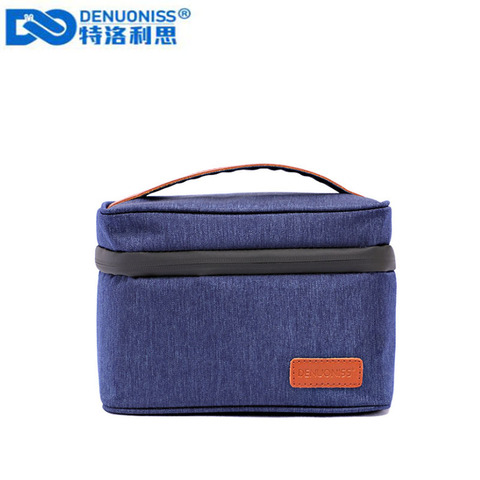 DENUONISS Small Cooler Bag Protable Fridge Oxford Food Refrigerator Bag EVA Insulated Picnic Bag Isothermal Cooler Ice Box Bag ► Photo 1/6