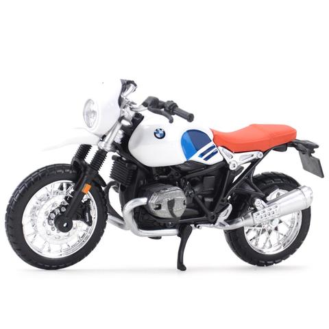 Bburago 1:18 BMW1 R nineT Urban GS Static Die Cast Vehicles Collectible Motorcycle Model Toys ► Photo 1/6