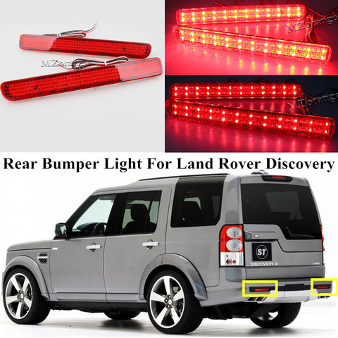 2 Pcs LED Rear Reflector  For Land Rover Discovery 3 4/LY021 2005-2013 For Range Rover Sport 2010-2013 Tail Bumper Lamp Light ► Photo 1/6