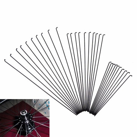 10Pcs/Pack Bike Bicycle Spoke Spokes + 12mm Nipples length 170~286mm steel spoke ► Photo 1/6