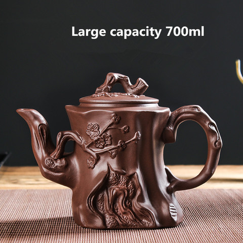 Large Capacity Purple Sand Pot Teaware Handmade Ball Filter Bubble Teapot Ceramic Household Chinese Tea Set Hot Sale Teacup Set ► Photo 1/5