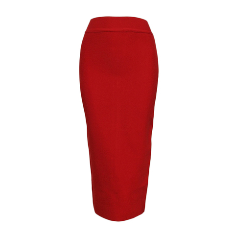 Long Skirts Womens 2022 Summer Sexy Bandage Pencil Skirt Woman Clothes Plus Size Fashion Harajuku Vintage Elastic Ladies Skirts ► Photo 1/6