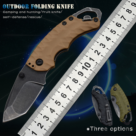 OEM 8750 folding knife outdoor hunting camping knife pocket knife portable household fruit knife EDC Christmas knife gift knife ► Photo 1/6