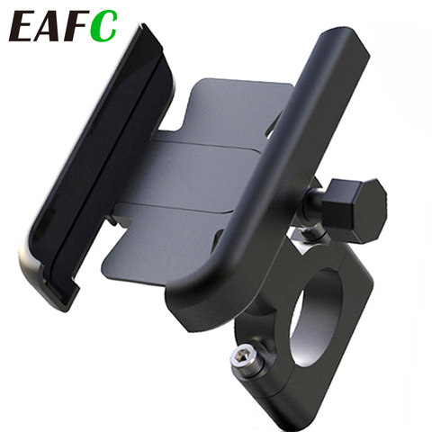 Aluminum Alloy Bicycle Phone Holder Motorcycle Bike Handlebar Mount for 4-7