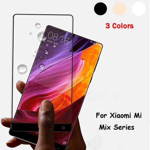 For Xiaomi Mi Mix 2 2S 3 Mimix 1 Full Cover Tempered Glass Screen Protector Ultra Thin Premium Explosion-proof Protective Film ► Photo 1/6
