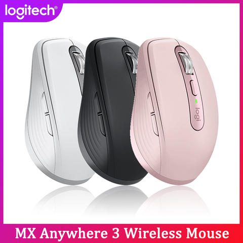 New Logitech MX ANYWHERE 3 wireless Bluetooth Compact high-performance mouse for business office notebook desktop computers ► Photo 1/6