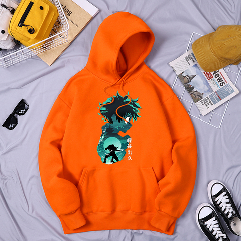 My Hero academia Men Hoodies Street Fashion Sweatshirt Crewneck Anime Clothes Loose Fashion Men Hoodies High Quality Hoody New ► Photo 1/6