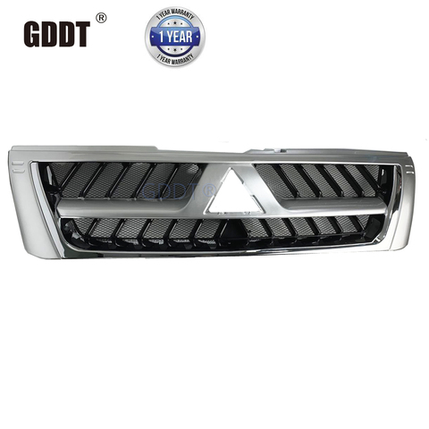 Front Bumper Grille for PAJERO V73 V75 V77 Bumper Net for Montero 2000-2003 2004-2006 with Painting ► Photo 1/6