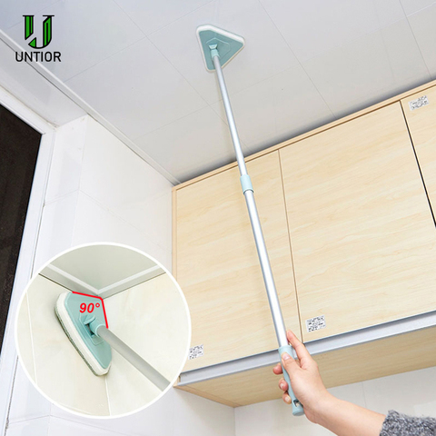 UNTIOR Long Handle Bathroom Brush Scalable Toilet Brushes Tub Tile Cleaning Mop Sponge Glass Brush Kitchen Window Cleaning Tools ► Photo 1/6