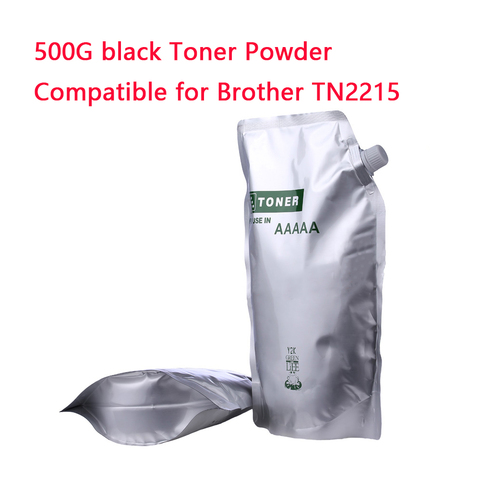 500G black Toner Powder Compatible for Brother TN-2215 TN2215 HL-2220 2230 2240D 2240R 2240DR 2250DN 2270DW 2280DW printer ► Photo 1/6