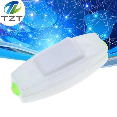 TZT  2022 Rocker Switch AC 110V 220V 6A Lnline ON/OFF Table Lamp Desk Light Cord Control Switch Dropshipping 0105 ► Photo 1/1