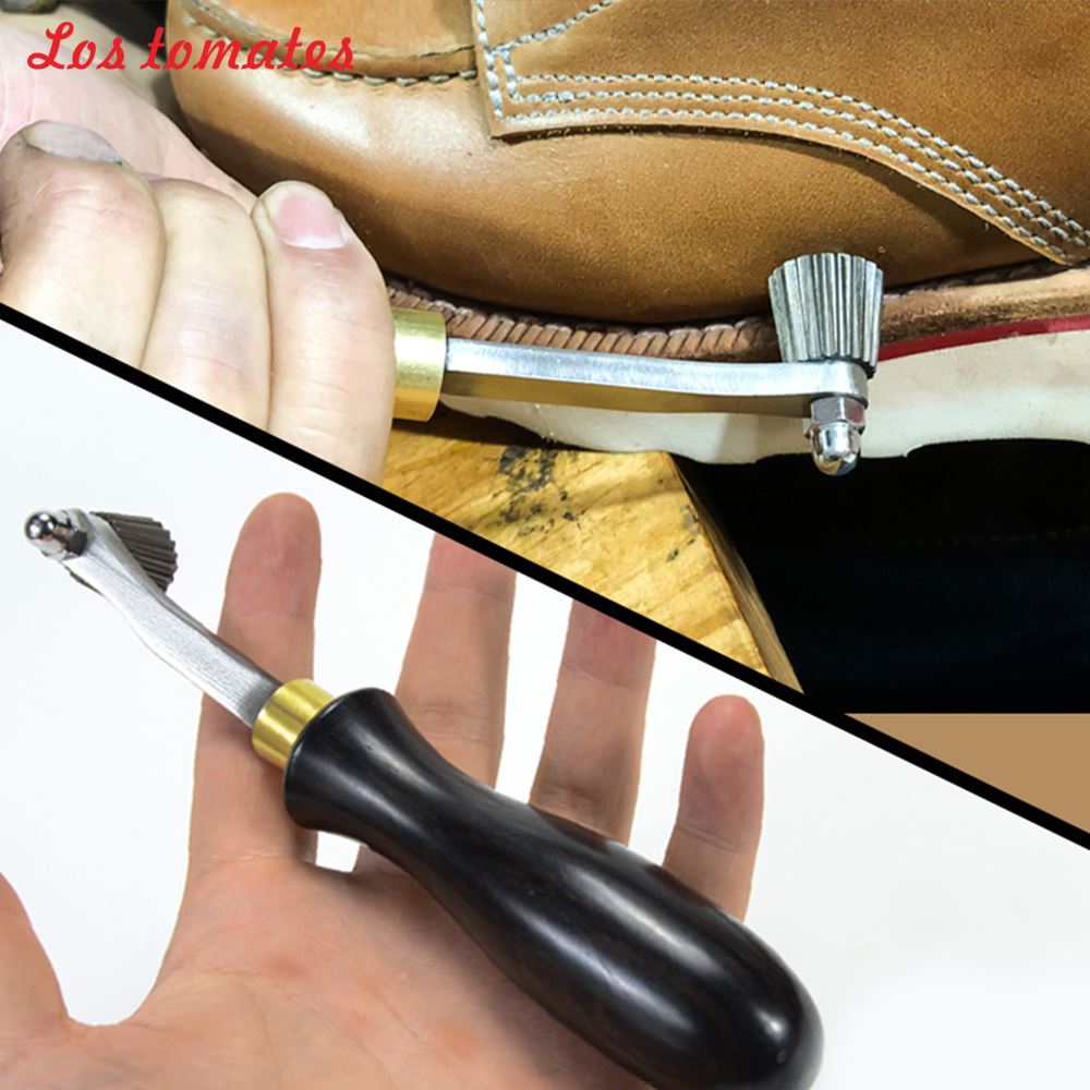 DIY making handmade shoe Sewing Stitch Spacer Diamond Awl Haft Stitching Punch 2mm /3mm  Leather Craft Wheel Marker Tools ► Photo 1/6