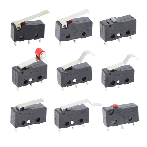 10 PCS/LOT Limit Switch 3 Pin/2 Pin High quality and long life All New 5A 250VAC KW11-3Z  Micro Switch Tact Switch on off ► Photo 1/6