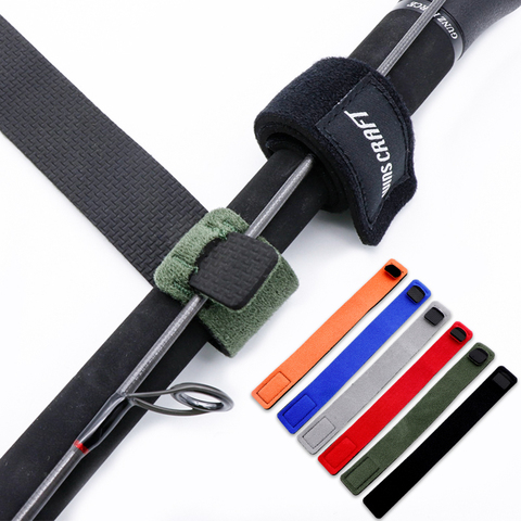 Fishing Rod Belt Straps Holder Tie, Fishing Tool Accessories