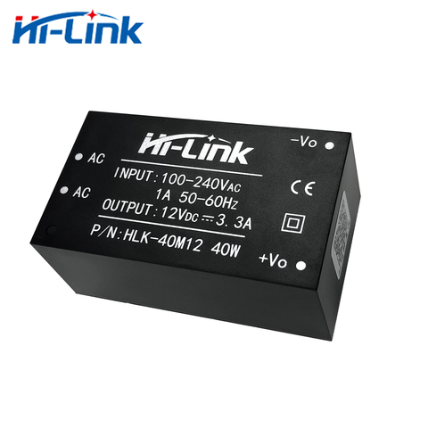 Free shipping new Hi-Link 220V 5V 40W  AC DCpower module isolated switching step down power supply module AC DC transformer ► Photo 1/6