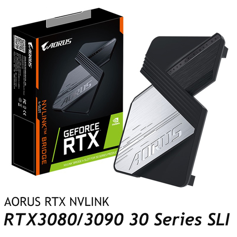RTX 30 SLI Universal For Graphic Card Two Way SLI nVidia Card SLI Bridge Connector SLI For RTX NVIDIA 3080 3090 Dual nvlink 8cm ► Photo 1/1