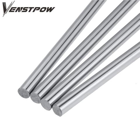 2pcs 6mm 8mm 10mm 12mm 16mm 8 400mm linear shaft 3d printer parts 8mm 400mm Cylinder Chrome Plated Liner Rods axis ► Photo 1/6