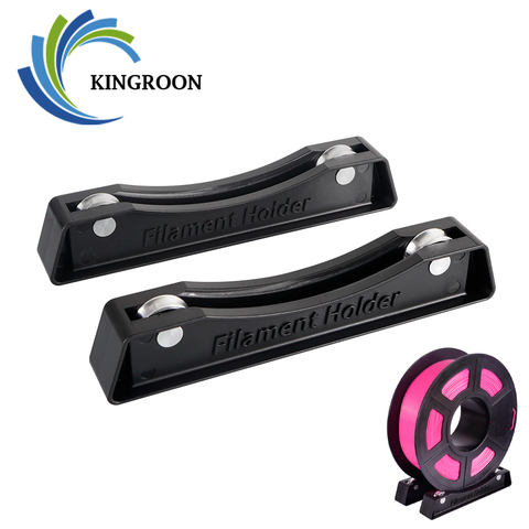 KingRoon Tabletop Filament Spool Holder Material Shelves Supplies Fixed Seat For ABS PLA 3D Printing Material Rack Tray Black ► Photo 1/6