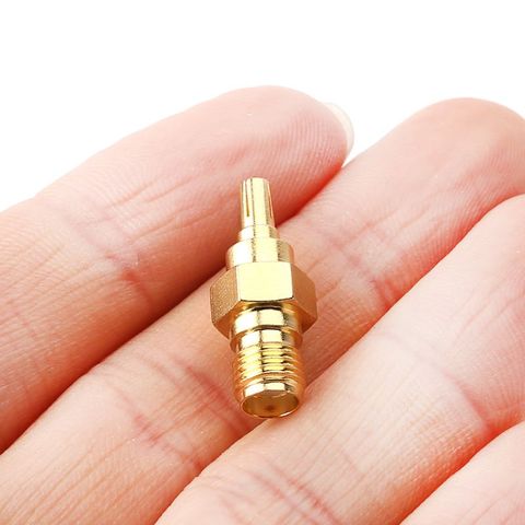 CRC9 Male Plug To SMA Female Jack RF Connector Coaxial Converter Adapter Straight Y98E ► Photo 1/5