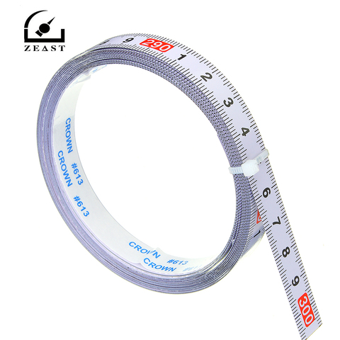 Miter Track Tape Measure Self Adhesive Metric Steel Ruler Miter Saw Scale For T-track Router Table Saw Band Saw Woodworking Tool ► Photo 1/6