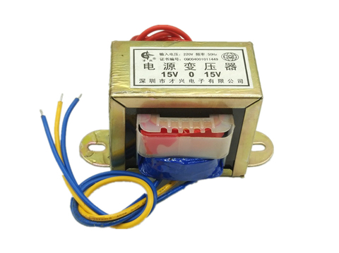 EI66-50W transformer 50W/VA 220V to 6V/9V/12V/15V/18V/24V/double voltage (output 3 wires) AC power supply ► Photo 1/1