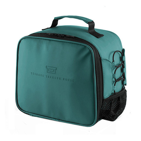 Thicken Waterproof PU Cooler Lunchbox Insulated Thermal Food Fresh Wine Picnic Tote Handbags Men Women Cooler Bag Lunch Bag ► Photo 1/1