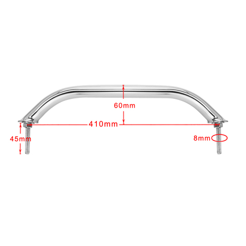 Boat Grab Handle Handrail, 316 Stainless Steel Boat Handrails -Marine Hardware Accessories ► Photo 1/6