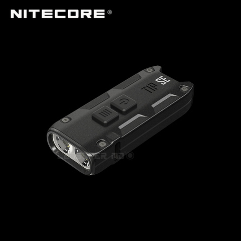USB-C Charging NITECORE TIP SE 700 Lumens EDC Flashlight Dual-Core Metallic Keychain Light Built-in Li-ion Battery ► Photo 1/6