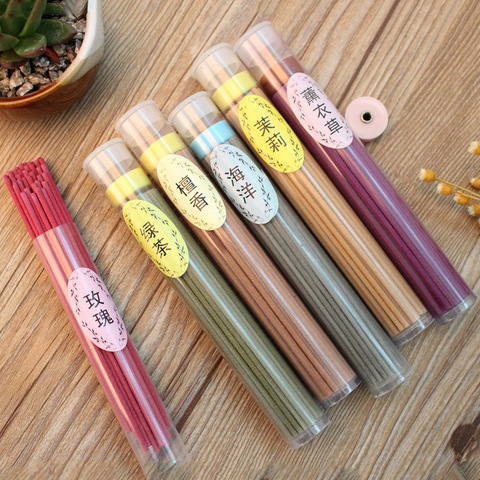 50 Sticks Incense Burner Natural Aroma Purifying Air incense sticks  Lavender Rose Freshener Aromatherapy Old /new Packag Random ► Photo 1/6