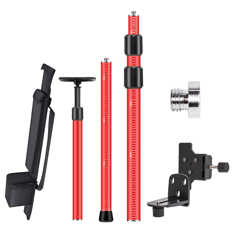 Laser Telescoping Pole Extend Laser Level Bracket With 1/4