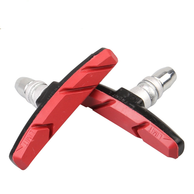 2PCS Mountain Bike Road Cycling Rubber V Brake Holder Shoes Pads Accessories 