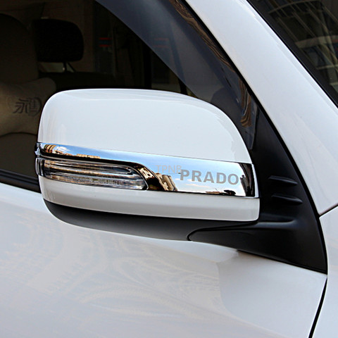For Toyota Land Cruiser Prado 150 2010 2011 2012 2013 2014 2015 2016 2017 2022 Rear View Mirror Rubbing Strip ► Photo 1/6