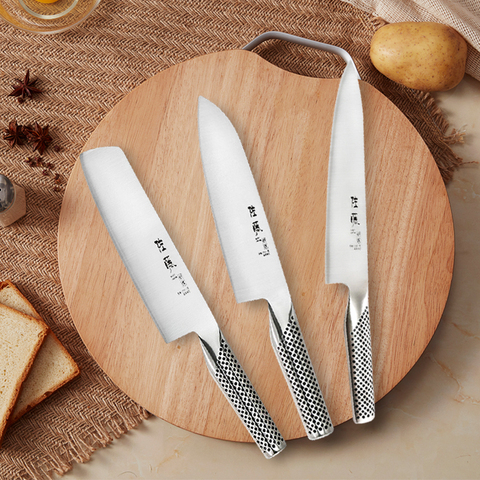 Japanese Kitchen Knife Set Fish Filleting Stainless Steel Cleaver Chef Knives Salmon Sushi Santoku Raw Cooking Tool ► Photo 1/6