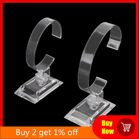 1Pc Clear Acrylic Bracelet Watch Display Holder Stand Rack Retail Shop Showcase ► Photo 1/6